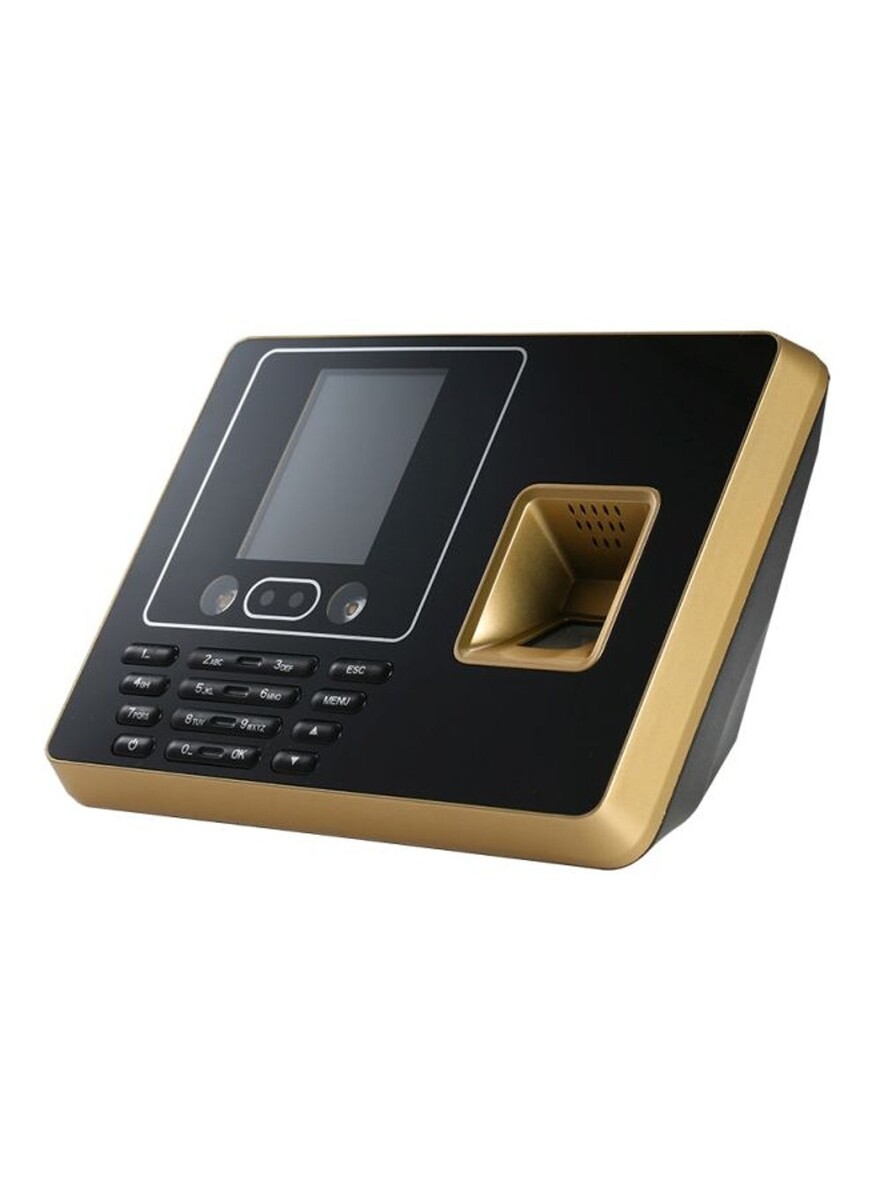Generic Fingerprint Password Attendance Machine Black/Gold | Sharjah Co ...