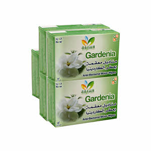Sharjah Co-Op Wipes Gardenia 12wipes x 5PCS