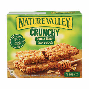 Nature Valley Oats & Honey Crunchy Bars 6 X 42 g