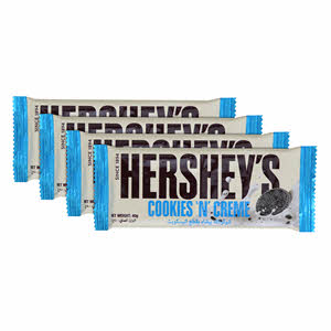 Hershey'S Cookies N Cream 4 X 40Gm