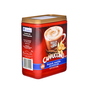 Hills Bros French Vanilla Cappuccino fat free 453gm