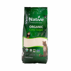 Native Organic Crystal Cane Sugar 1 Kg