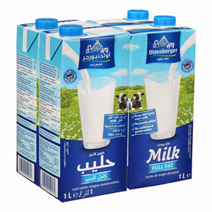 Oldenburger Full Cream Milk 1Ltr x 4PCS