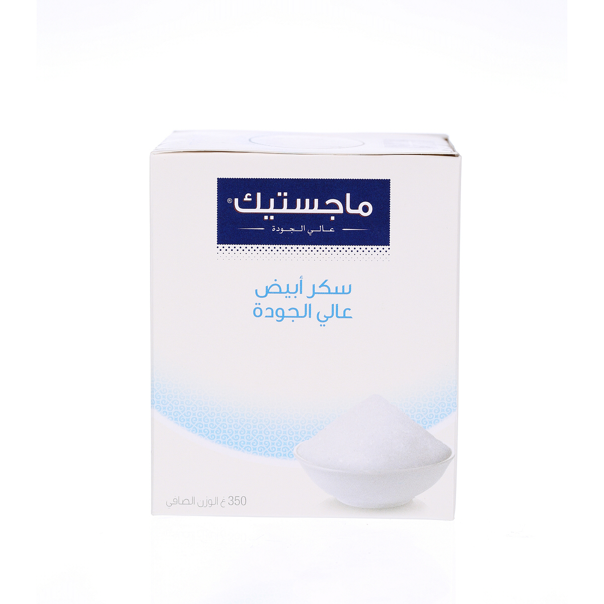 Majestic 350g white sugar bags