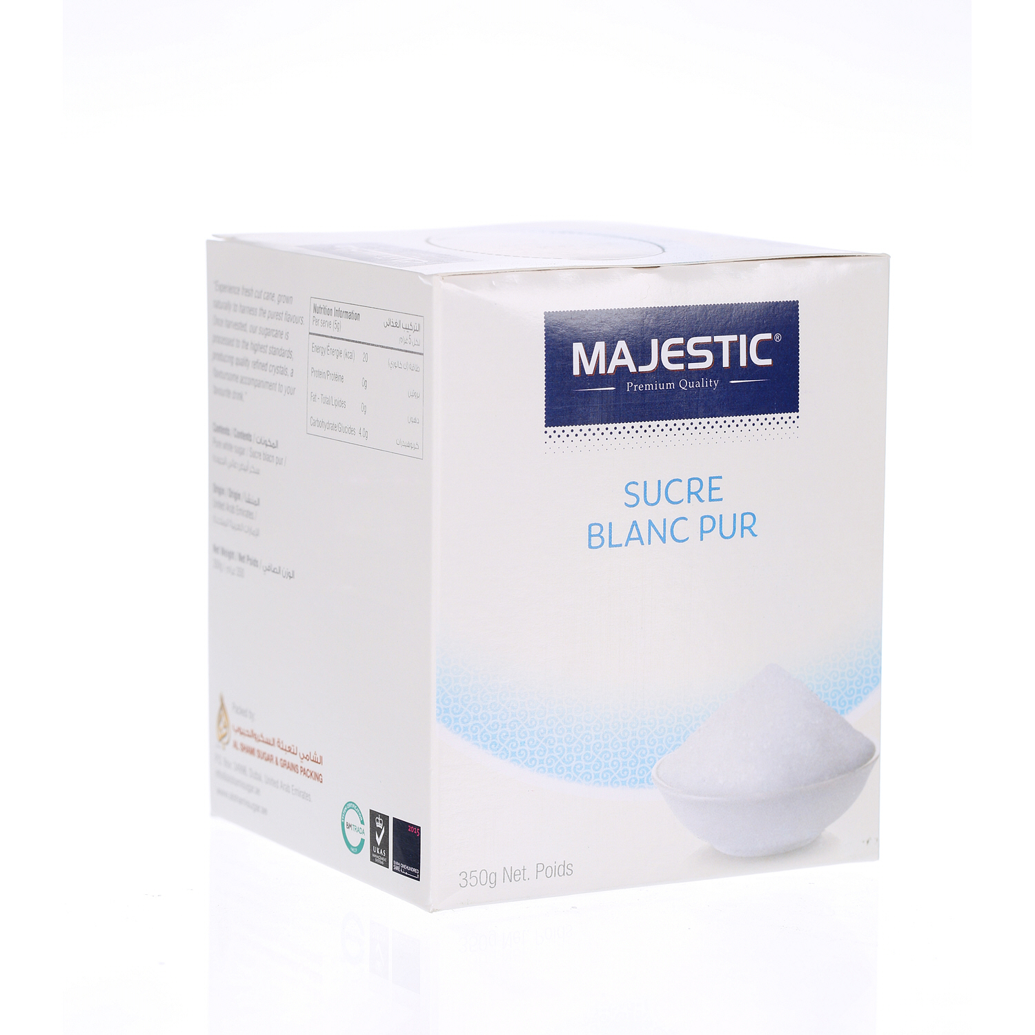 Majestic White Sugar Sticks 350 g