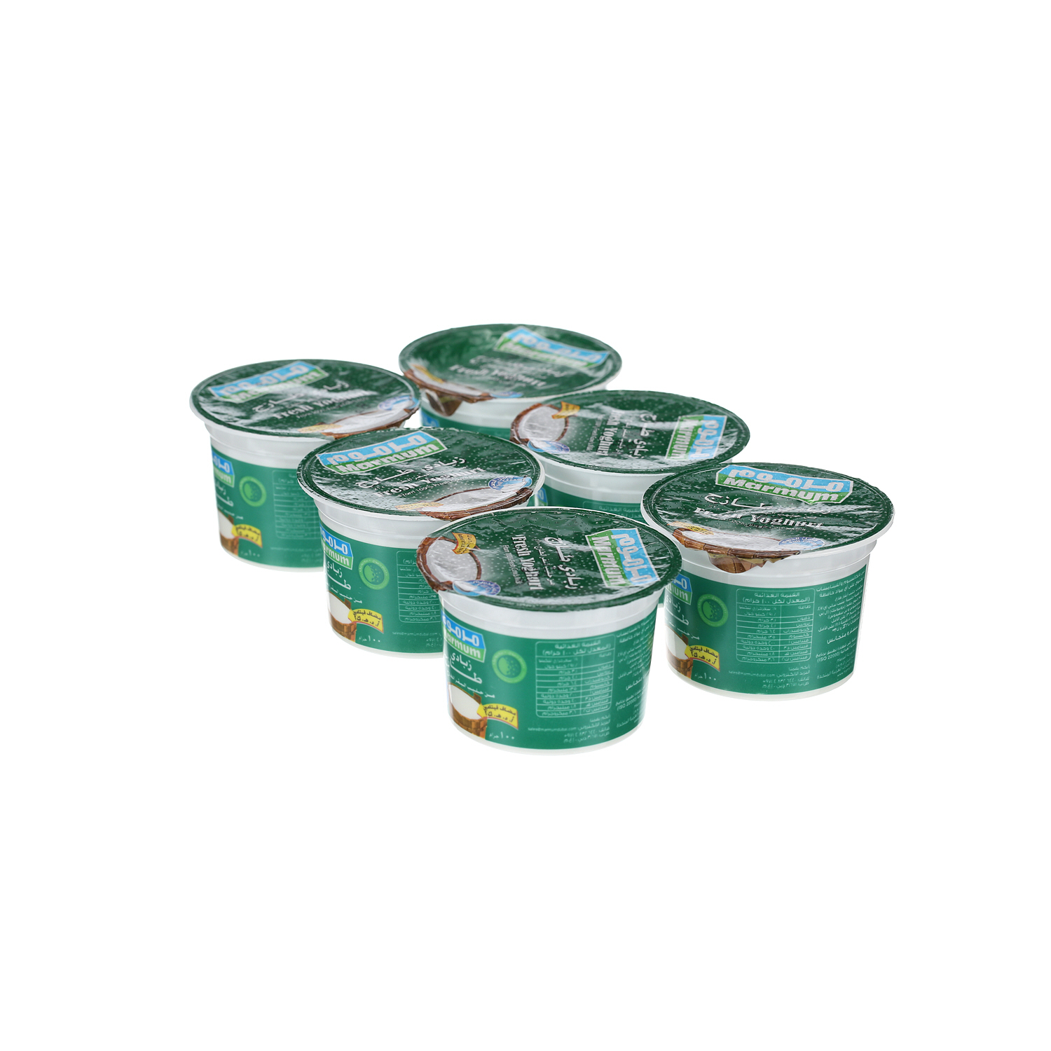 Marmum Fresh Yoghurt Full Cream 100 g × 6 Pack