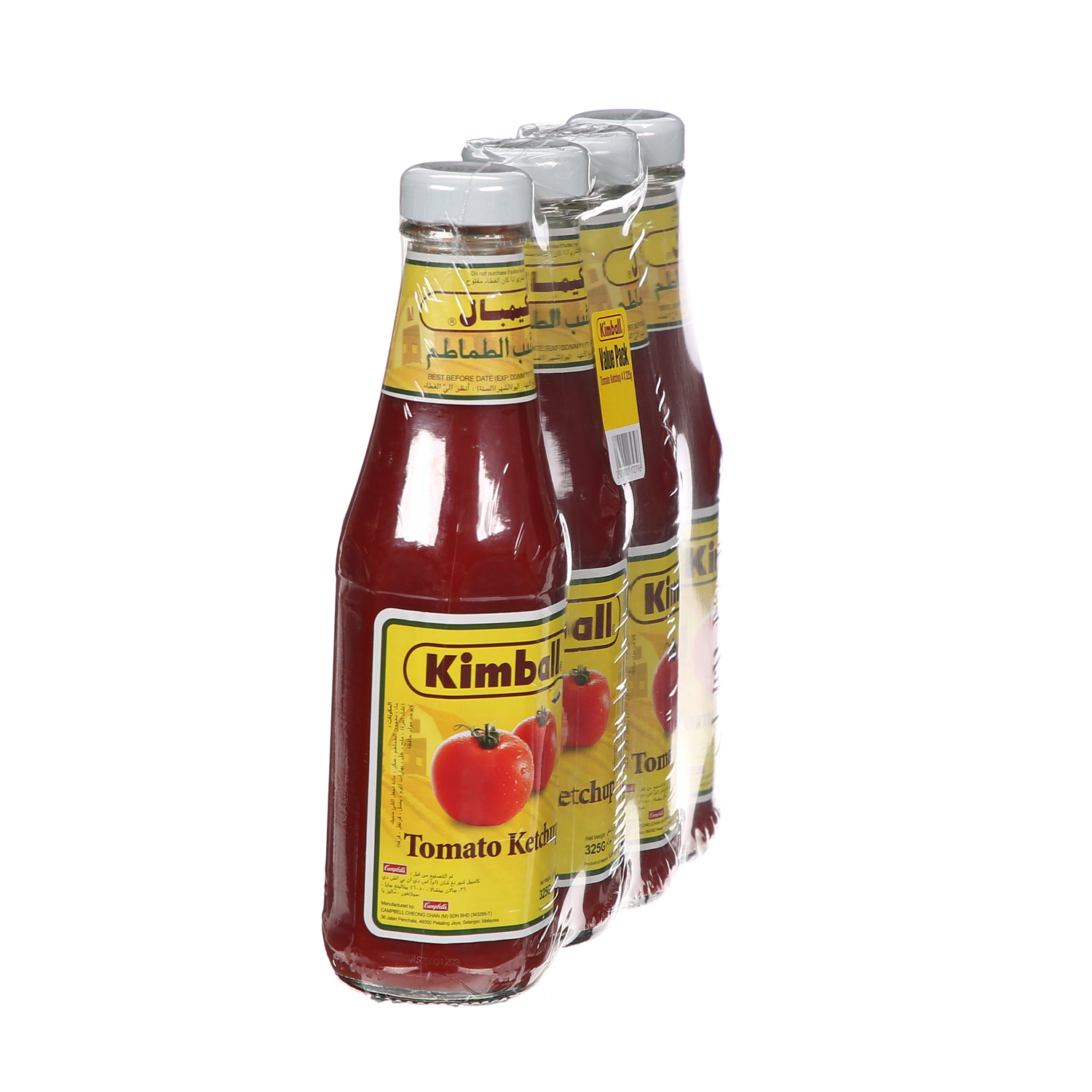 Kimball Tomato Ketchup 4X325Gm