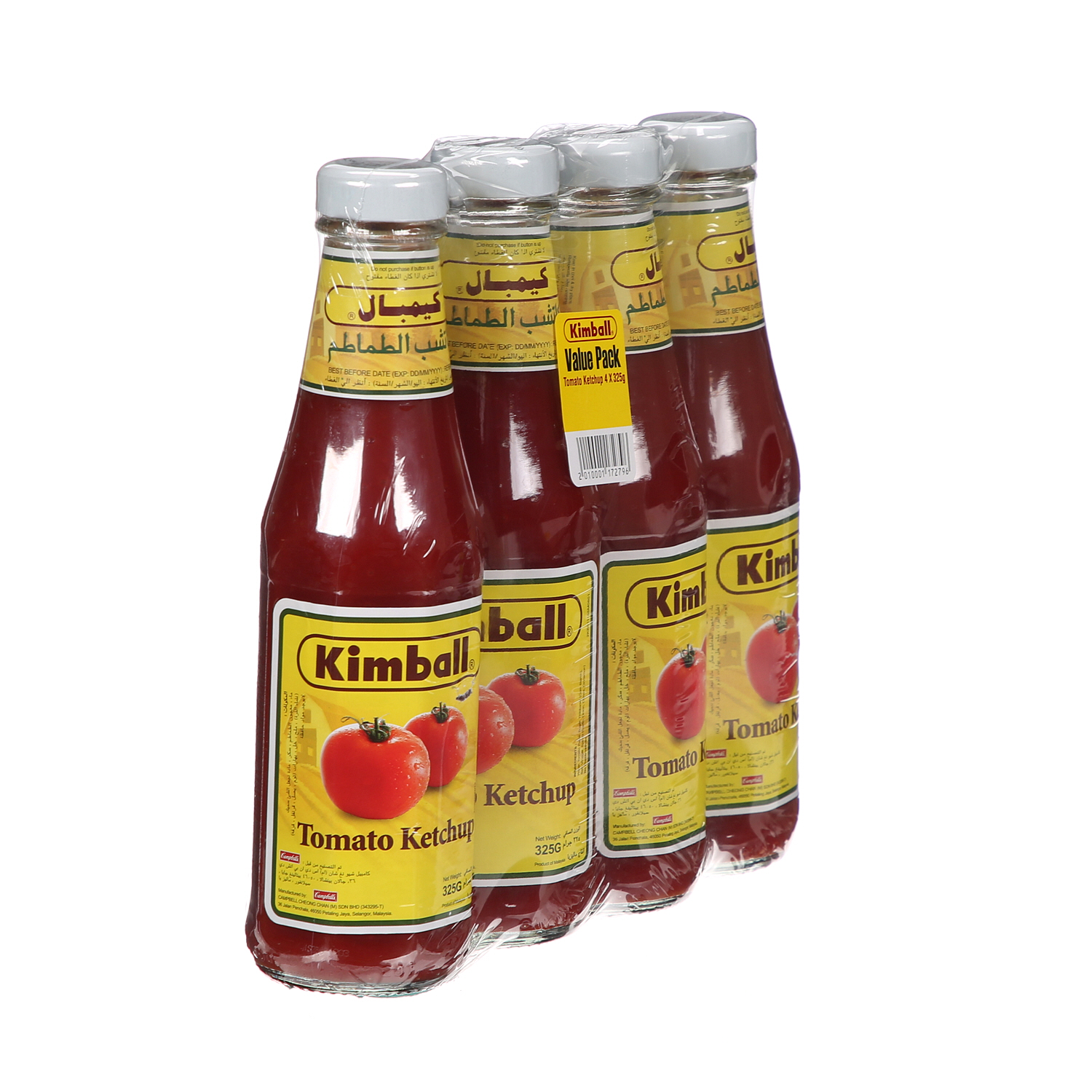 Kimball Tomato Ketchup 4X325Gm