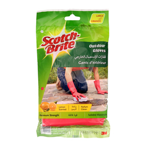 3M Scotch Brite Heavy Duty Large Outdoor Gloves