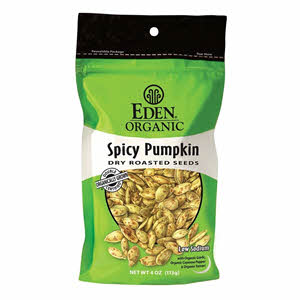 Eden Organic Spicy Dry Roast Pumpkin Seed 113gm