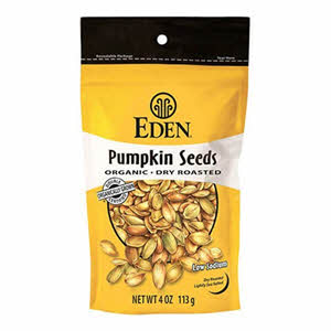 Eden Organic Dry Roast Pumpkin Seeds 113gm