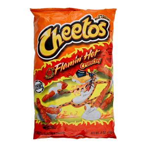 Cheetos Puffs Flaming Hot 8 Oz