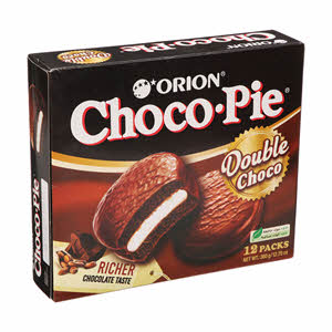 Orion Choco Pie Double Choco 30gm x 12PCS