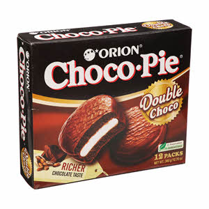 Orion Choco Pie Double Choco 30gm x 12PCS