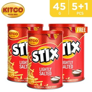 Kitco Stix Lightly Salted 45G 5+1 Free