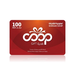 Sharjah Coop Gift Card AED100