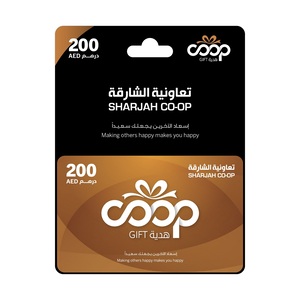 Sharjah Coop Gift Card AED200