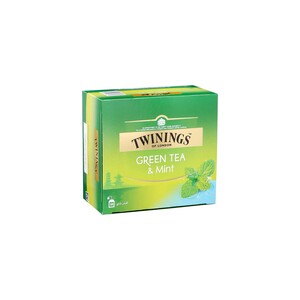 Twinings Goldline Grn Tea+Mint 50S