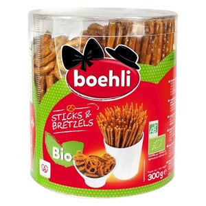Boehli Organic Pretzel Sticks and Mini Tube 300 g