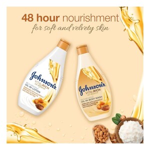 Johnson's Vita-Rich Oil Infusion Rejuvenating Oil-In-Lotion White 250 ml