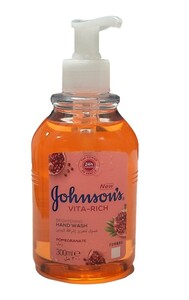 Johnson & Johnson Vita-Rich Hand Wash Pomegranate - 300 ml Johnson & Johnson Vita-Rich Hand Wash Pomegranate - 300 ml