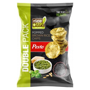Rice Up! Popped Brown Rice Chips With Pesto 120 g