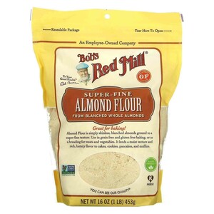 Bobs Red Mill Gluten Free Super-fine Almond Flour 453 g Bobs Red Mill Gluten Free Super-fine Almond Flour 453 g