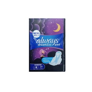 Always Ultra Night Star Sanitary Pads, Longer, 8 Pieces