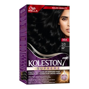 Wella Koleston Supreme Hair Color 2/0 Black