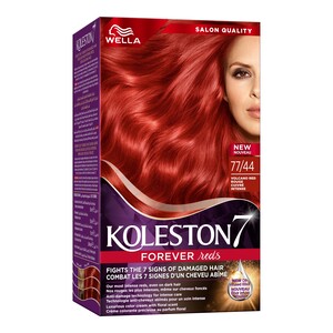 Wella Koleston Supreme Hair Color 77/44 Volcano Red