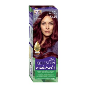 Wella Koleston Naturals Hair Color 5/45 Chestnut