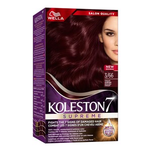Wella Koleston Supreme Hair Color 3/66 Violet Auburn