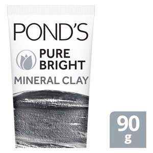 Pond's Pure Bright Clay Facial Cleanser Scrub 90 g