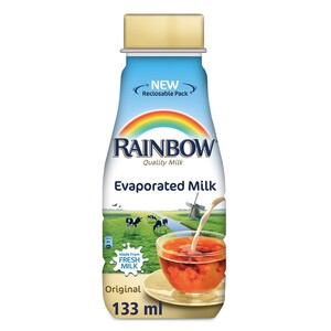 Rainbow Evaporatd Milk Pet Bottle 133 ml