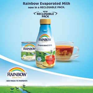 Rainbow Evaporatd Milk Pet Bottle 133 ml