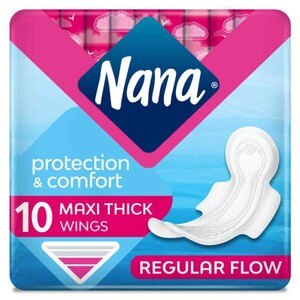 Nana Maxi Normal Wings 10 Pack