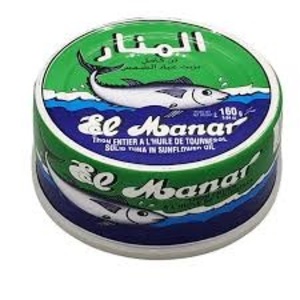 El Manar Solid Tuna Sunflower Oil 160g El Manar Solid Tuna Sunflower Oil 160g