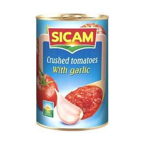 Sicam Crushed Tomatoes With Garlic 400g
