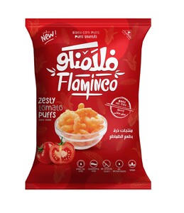 Flamingo Zesty Tomato Puffs 50 g