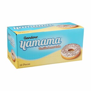 Gandour Yamm Doughnut Vanilla 12 x 37 g