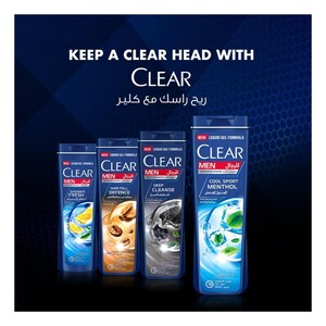 Clear Shampoo Deep Clean & Itch Relief - 400 ml
