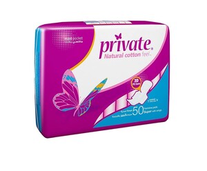 Private Sanitary Pads Maxi Pocket Super 50 Pads