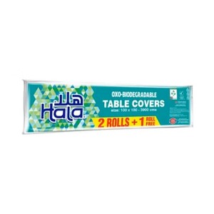 Hala Table Cover Bio 100x100 - 5 Pack