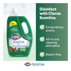 Clorox Scentiva Floor Cleaner Pine - 3 L