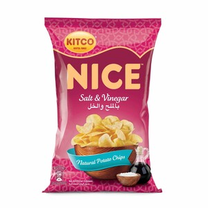 Kitco Nice Salt and Vinegar Potato Chips 170 g
