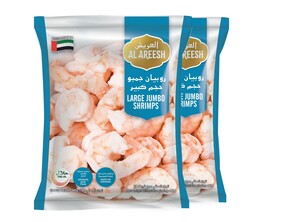 Al Areesh Shrimps Jumbo Large 800 g 1 + 1
