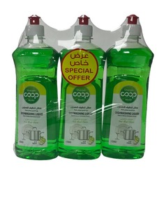 Sharjah Co-Op Dishwash Liq Aple 3X500Ml