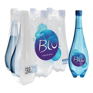 Oasis Blu Sparkling Water 1 L Pack of 6