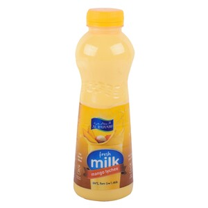 Al Rawabi Fresh Mango and Lychee Milk 500 ml Al Rawabi Fresh Mango and Lychee Milk 500 ml