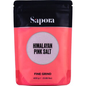 Sapora Himalayan Pink Salt Fine Ground 400 g